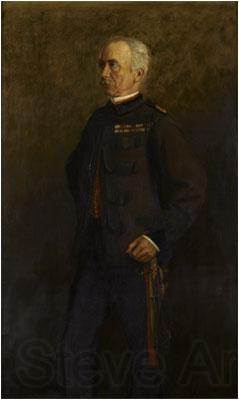 w. von schadow Bildnis des Garnet Joseph Wolseley Norge oil painting art